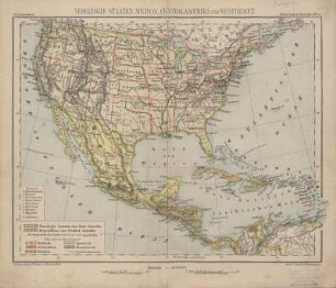 Vereinigte Staaten, Méjico, Centralamerika und Westindien