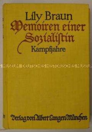 Memoiren einer Sozialistin Teil II