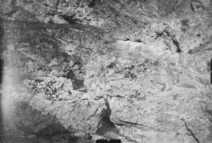 Felsen : Eine Felsformation im Tian Shan Hochgebirge