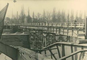 Mainbrücke - Umbau und Wiederherstellung, Offenbach, 1946