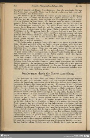 Wanderungen durch die Trierer Ausstellung