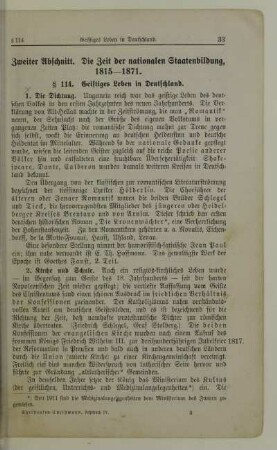 2. Abschnitt. Die Zeit der nationalen Staatenbildung, 1815-1871