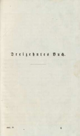 Dreizehntes Buch
