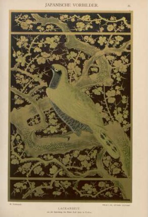 21. Lackarbeit aus der Sammlung des Herrn Prof. Dr. Bälz in Tokio