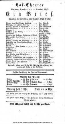 Ein Brief