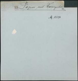 Papier mit Wasserzeichen