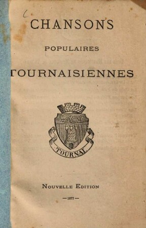 Chansons populaires Tournaisiennes