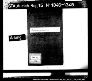 Die Geschäftsverteilung bei dem Amt Timmel