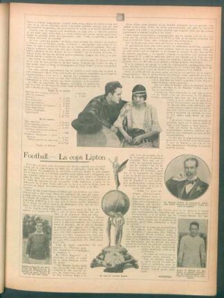 Football.- La copa Lipton