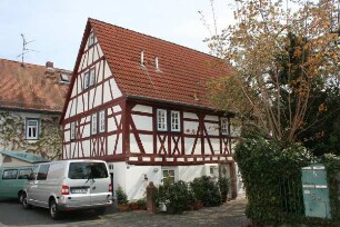 Fachwerkwohnhaus; Langen, Bachgasse 7