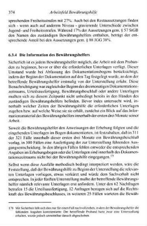374-382, 6.3.4 Die Information des Bewährungshelfers