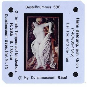 Baldung Grien, Der Tod und die Frau