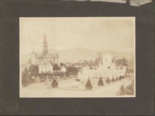 "Denkmal [Großherzog] F[riedrichs] I. in der Stadt Bühl im Mai 1909".