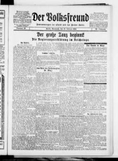 Wittener Volks-Zeitung : verbunden mit dem "Wittener Lokal-Anzeiger"