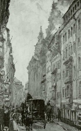 Blick durch die Töpfergasse