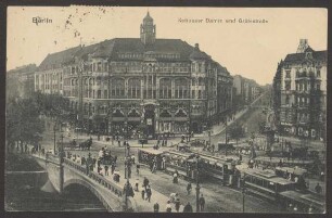 Ansichtskarte „Kottbuser Damm und Gräfestraße“ [2/2]