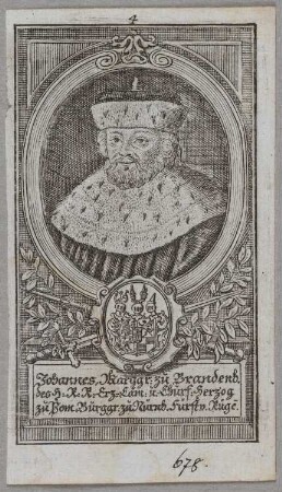 Johann "Cicero", Kurfürst von Brandenburg (1455-1499, reg. 1486-1499)