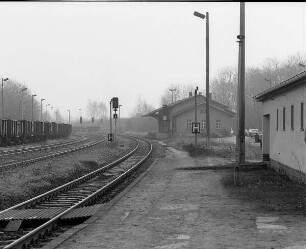 Frohburg Bahnhof, Gleisanlagen