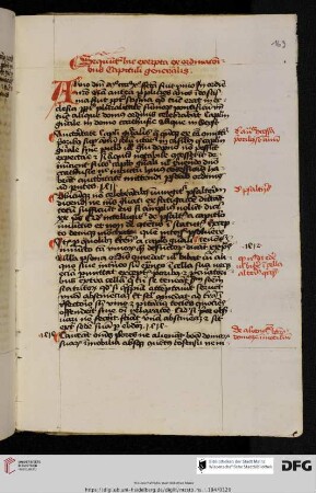 Excerpta ex ordinationibus capituli generalis