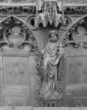 Portal mit Vorhalle — Heiliger Petrus