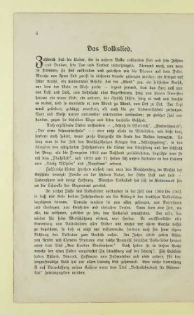 Das Volkslied