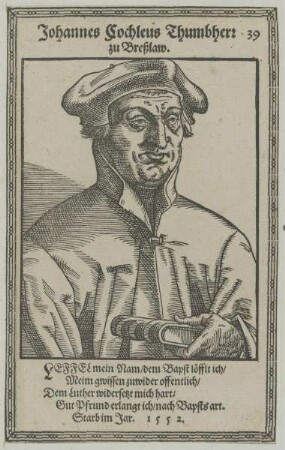 Bildnis des Johannes Cochleus Thumbherz