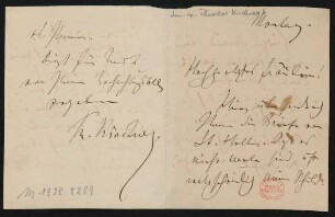 Brief an La Mara : 27.10.1884
