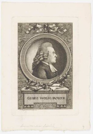 Bildnis des Georg Wolfg. Panzer