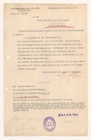 Auflösung des Heeres und Bildung einer freiwilligen Volkswehr