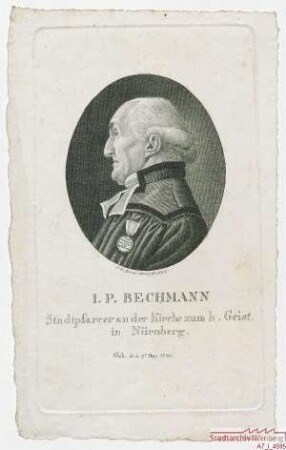 J(ohann). P(hilipp). Bechmann