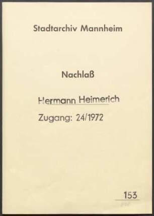 Kommissionsvorsitzender Hans Luther