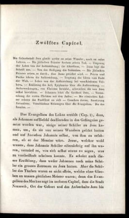 Zwölftes Capitel.
