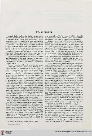 Uwagi wstępne