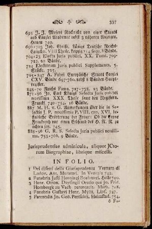 Jurisprudentiae adminicula, aliquot JCtorum Biographiae, lbrique miscelli.