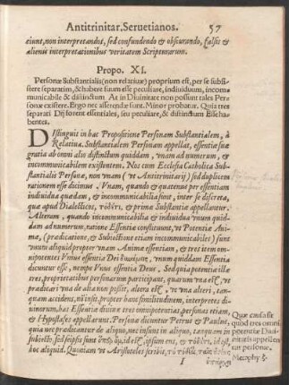 Propo. XI.