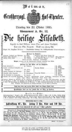 Die heilige Elisabeth