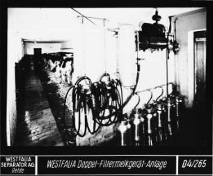 WESTFALIA Doppel-Filtermelkgerät-Anlage