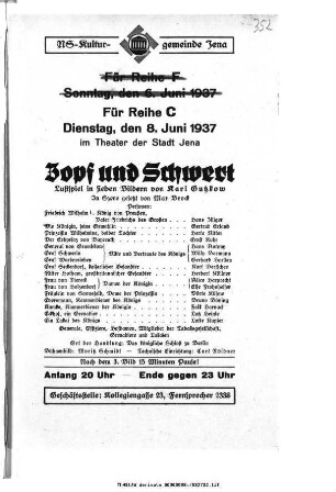 Zopf und Schwert