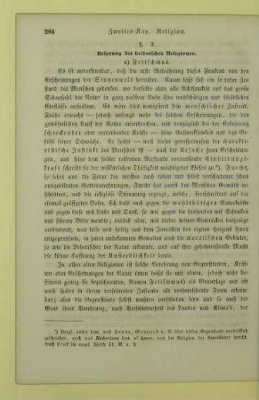 Zweites Kapitel. Religion