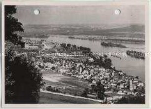 Rüdesheim am Rhein, Blick vom Niederwalddenkmal