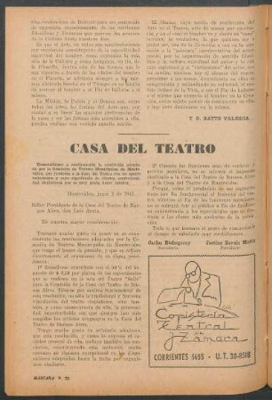 Casa del teatro