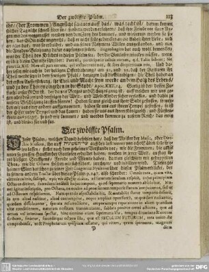 Der zwölffte Psalm
