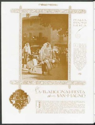 Italia pintoresca - La tradicional fiesta de San Magno