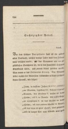 Sechszigster Brief