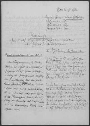 Niederstotzingen mit Oberstotzingen und Stetten/Lontal: Pfarrbericht 1932