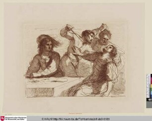 [Une Querelle de joueurs; Ein Streit der Spieler]