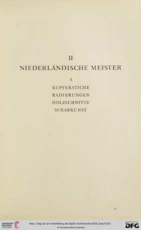 A. Kupferstiche, Radierungen, Holzschnitte, Schabkunst