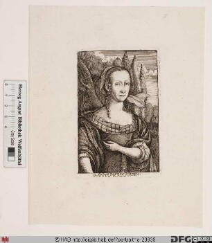Bildnis Anna Maria Staden, geb. Müller