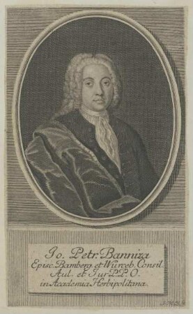 Bildnis des Jo. Petr. Banniza