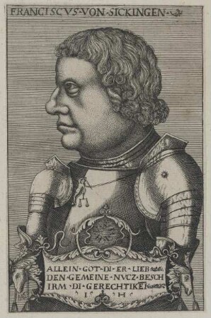 Bildnis des Franciscvs von Sickingen